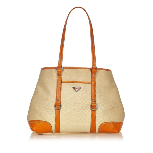 Prada Canvas Tote Bag (SHG-25822)