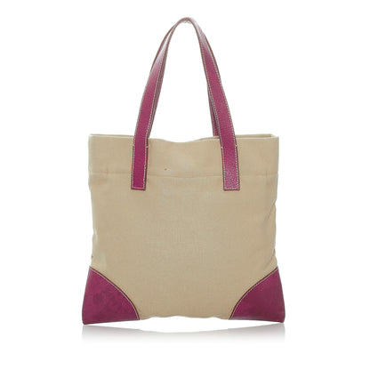 Prada Canvas Tote Bag (SHG-32110)