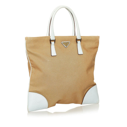 Prada Canvas Tote Bag (SHG-34381)