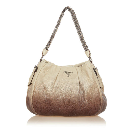 Prada Cervo Lux Shoulder Bag (SHG-25916)