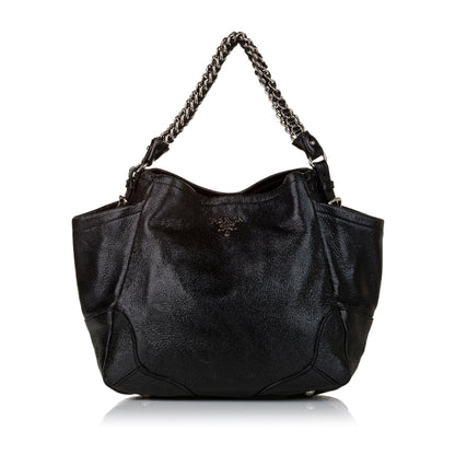 Prada Cervo Lux Tote Bag (SHG-31883)