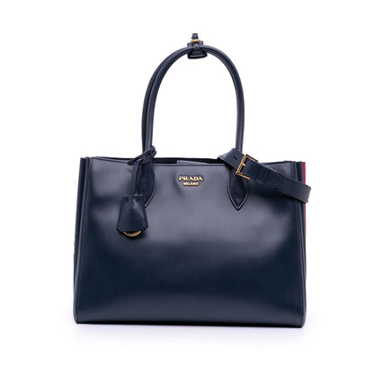 Prada City Calf Bibliotheque Satchel