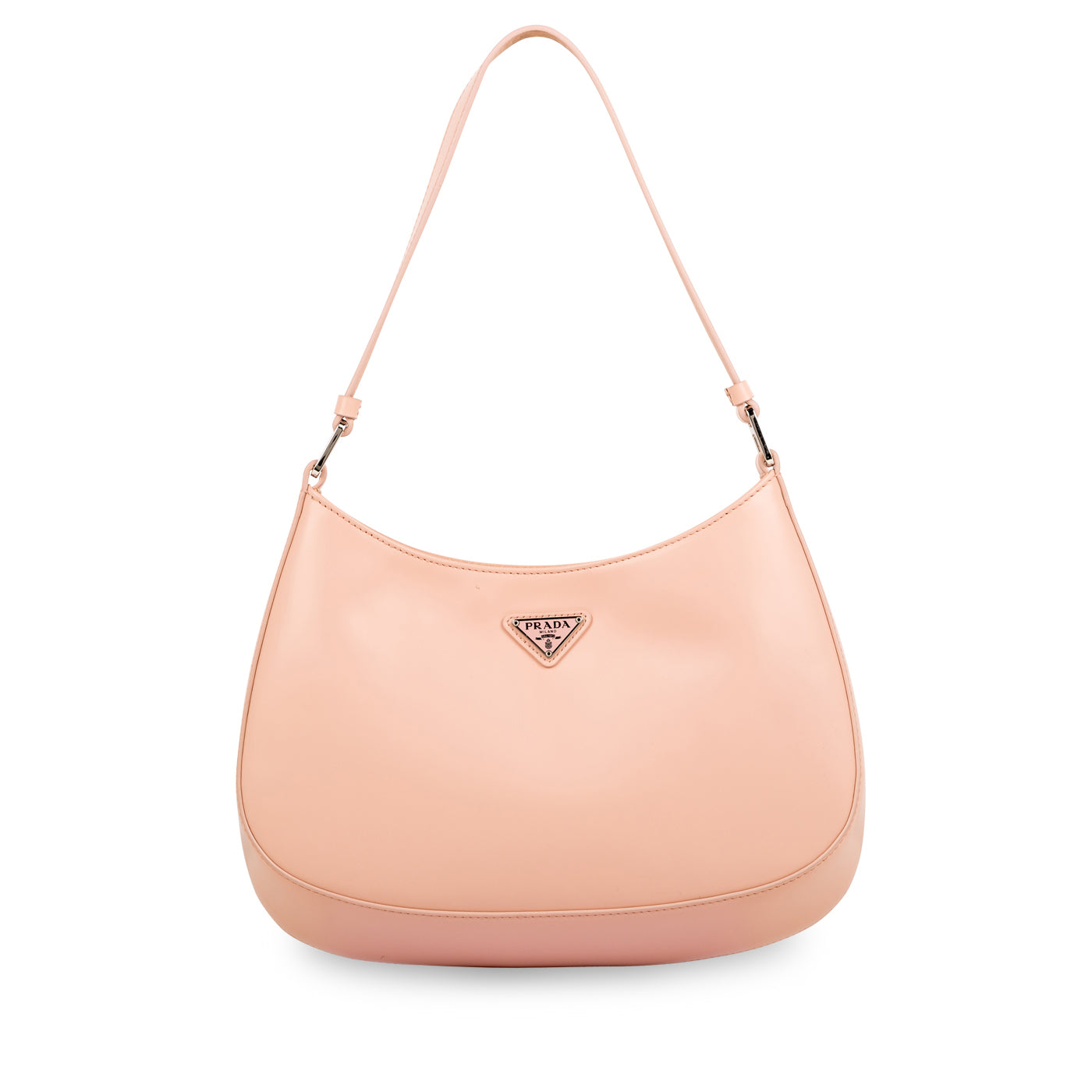 Prada Cleo Brushed Leather Shoulder Bag
