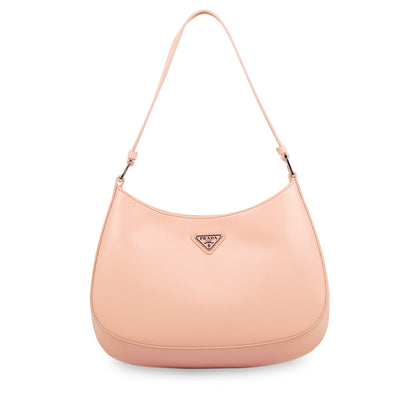 Prada Cleo Brushed Leather Shoulder Bag