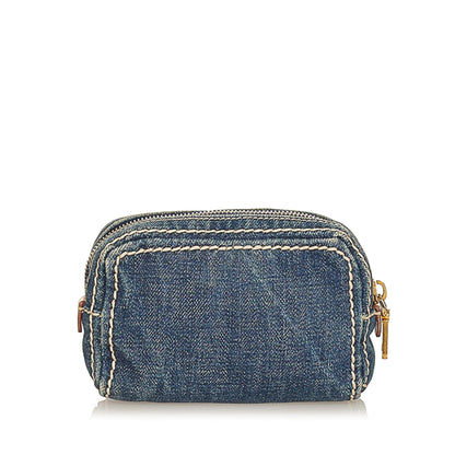 Prada Denim Pouch (SHG-26840)
