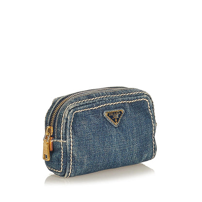 Prada Denim Pouch (SHG-26840)