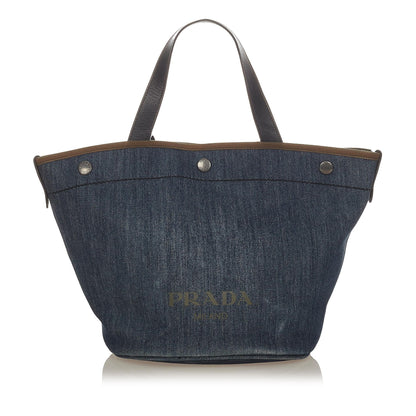 Prada Denim Tote Bag (SHG-25511)