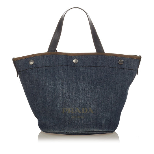 Prada Denim Tote Bag (SHG-25511)