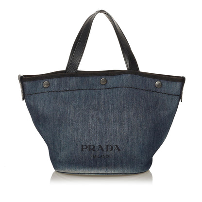 Prada Denim Tote Bag (SHG-29158)