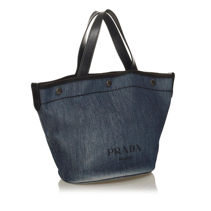 Prada Denim Tote Bag (SHG-29158)