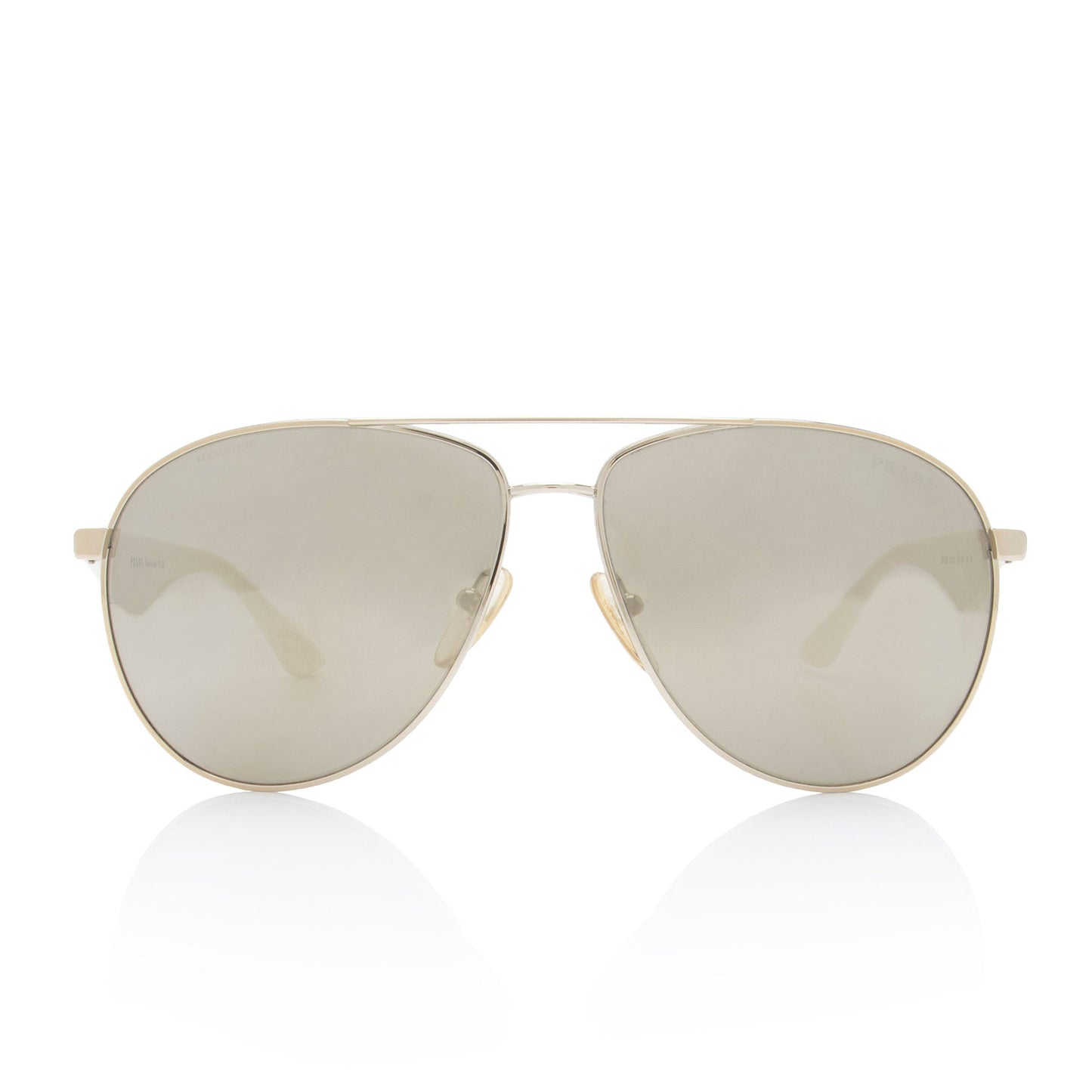 Prada Double Bar Aviator Sunglasses