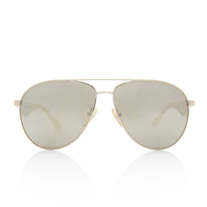 Prada Double Bar Aviator Sunglasses