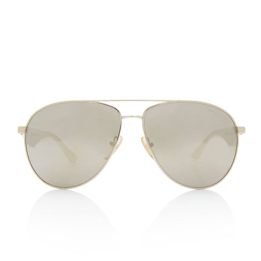 Prada Double Bar Aviator Sunglasses