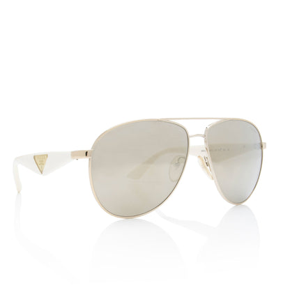 Prada Double Bar Aviator Sunglasses