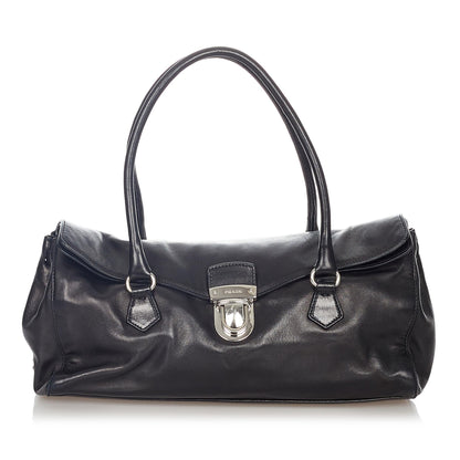 Prada Easy Leather Shoulder Bag (SHG-23590)