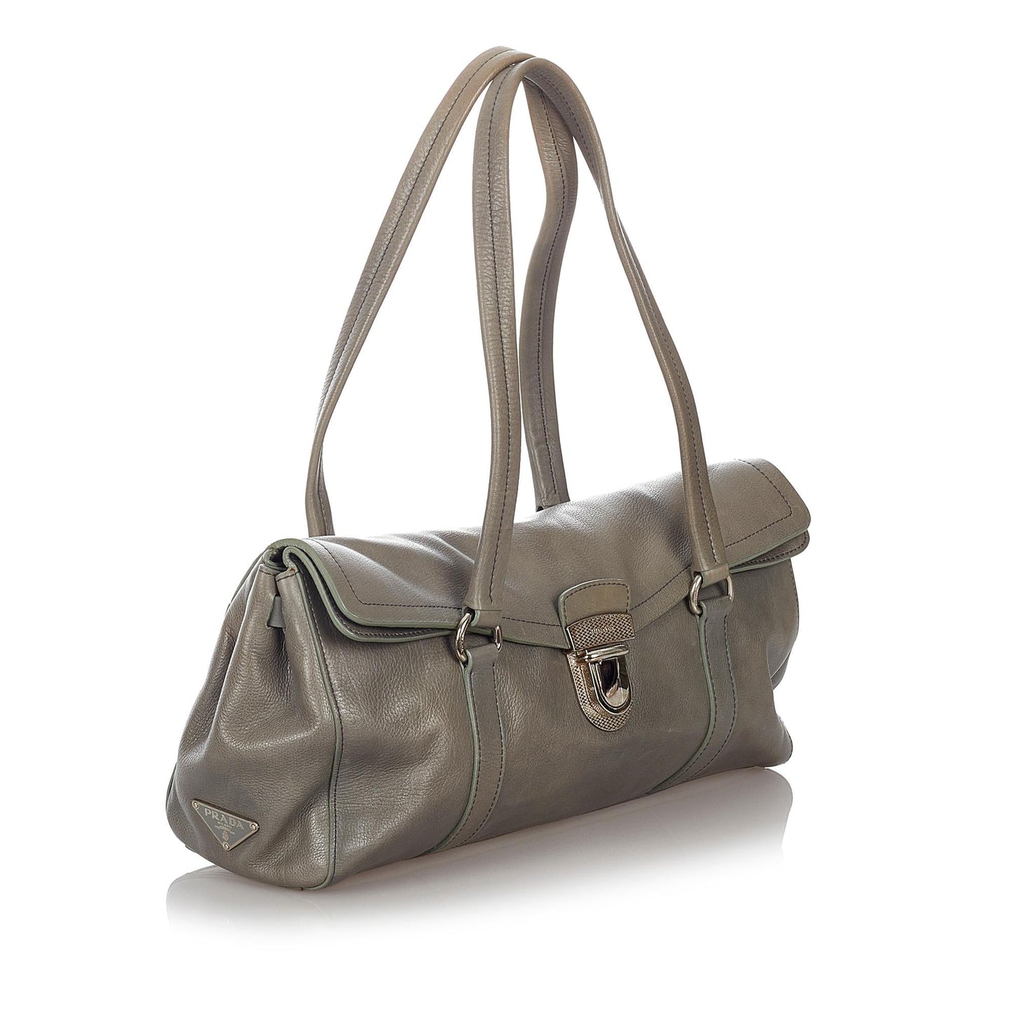 Prada Easy Leather Shoulder Bag (SHG-26913)