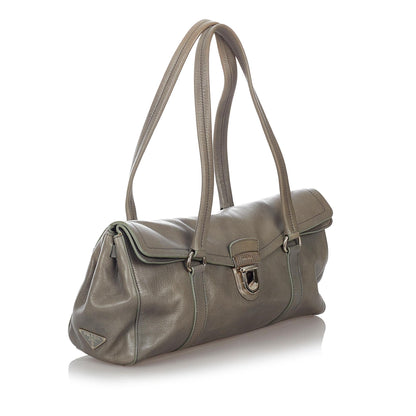 Prada Easy Leather Shoulder Bag (SHG-26913)