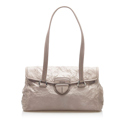 Prada Easy Leather Shoulder Bag (SHG-31706)