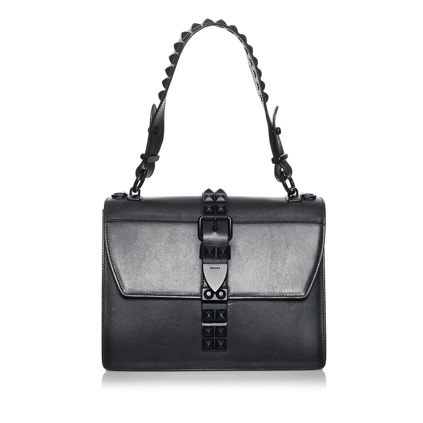 Prada Elektra Leather Satchel (SHG-28271)