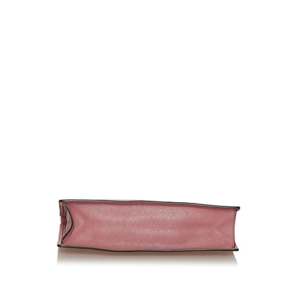 Prada Etiquette Leather Shoulder Bag (SHG-28662)