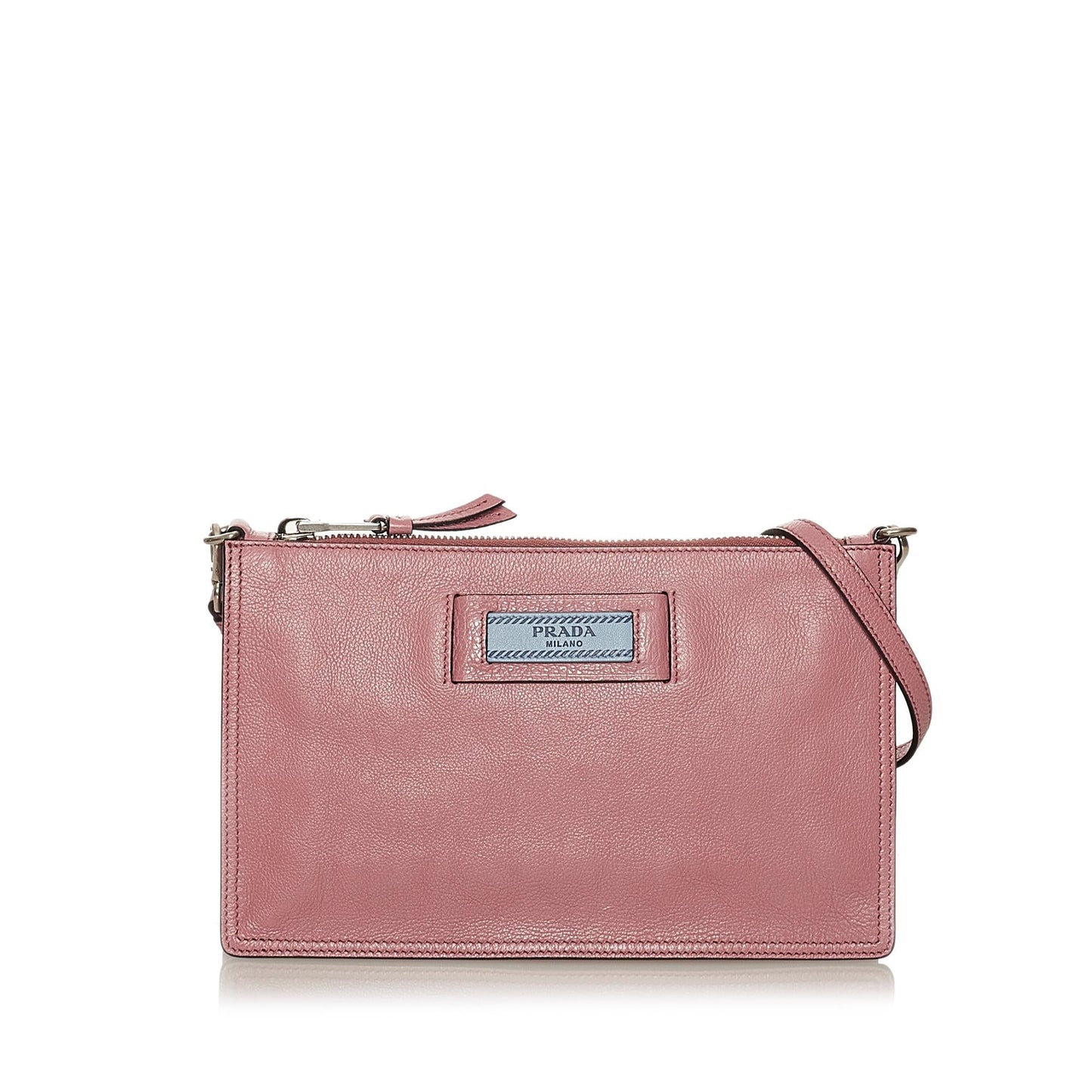 Prada Etiquette Leather Shoulder Bag (SHG-28662)