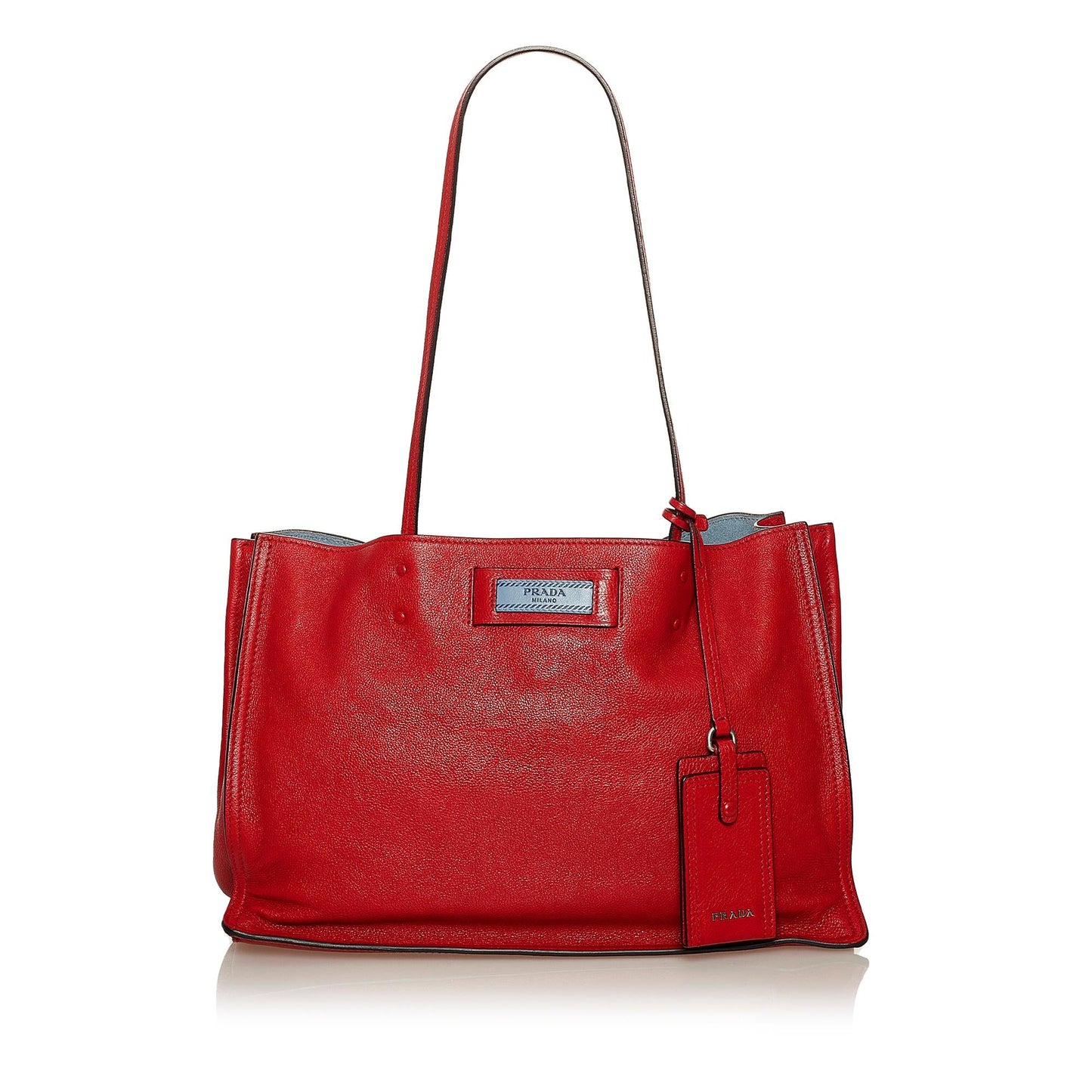 Prada Etiquette Leather Tote Bag (SHG-29029)