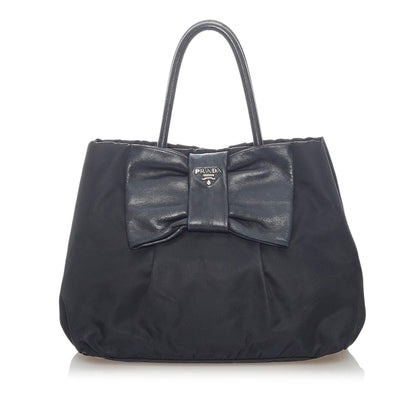 Prada Fiocco Bow Handbag (SHG-3LnXo2)