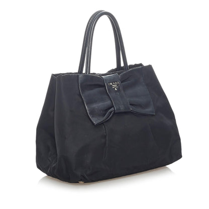 Prada Fiocco Bow Handbag (SHG-3LnXo2)