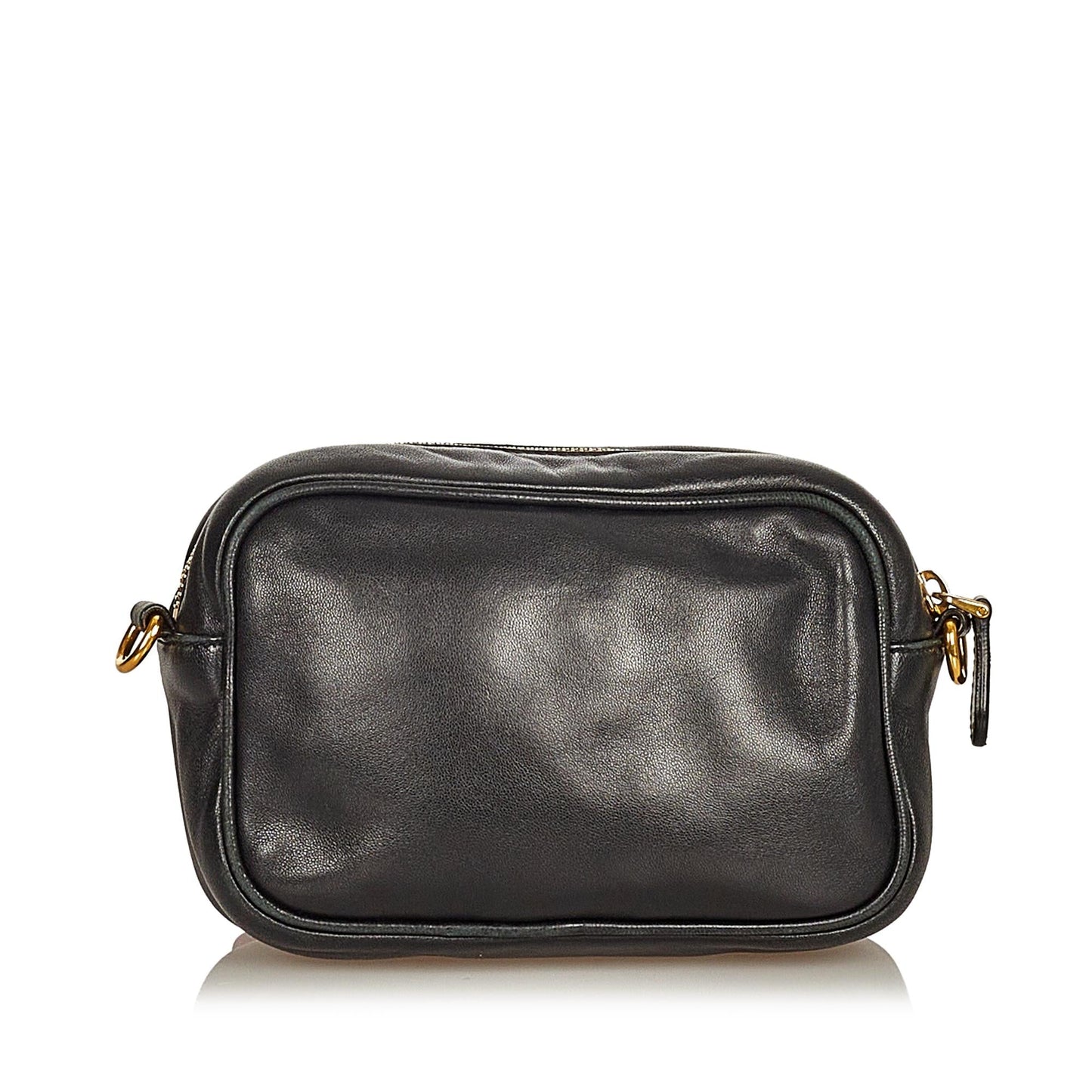 Prada Fiocco Bow Leather Crossbody Bag (SHG-25851)