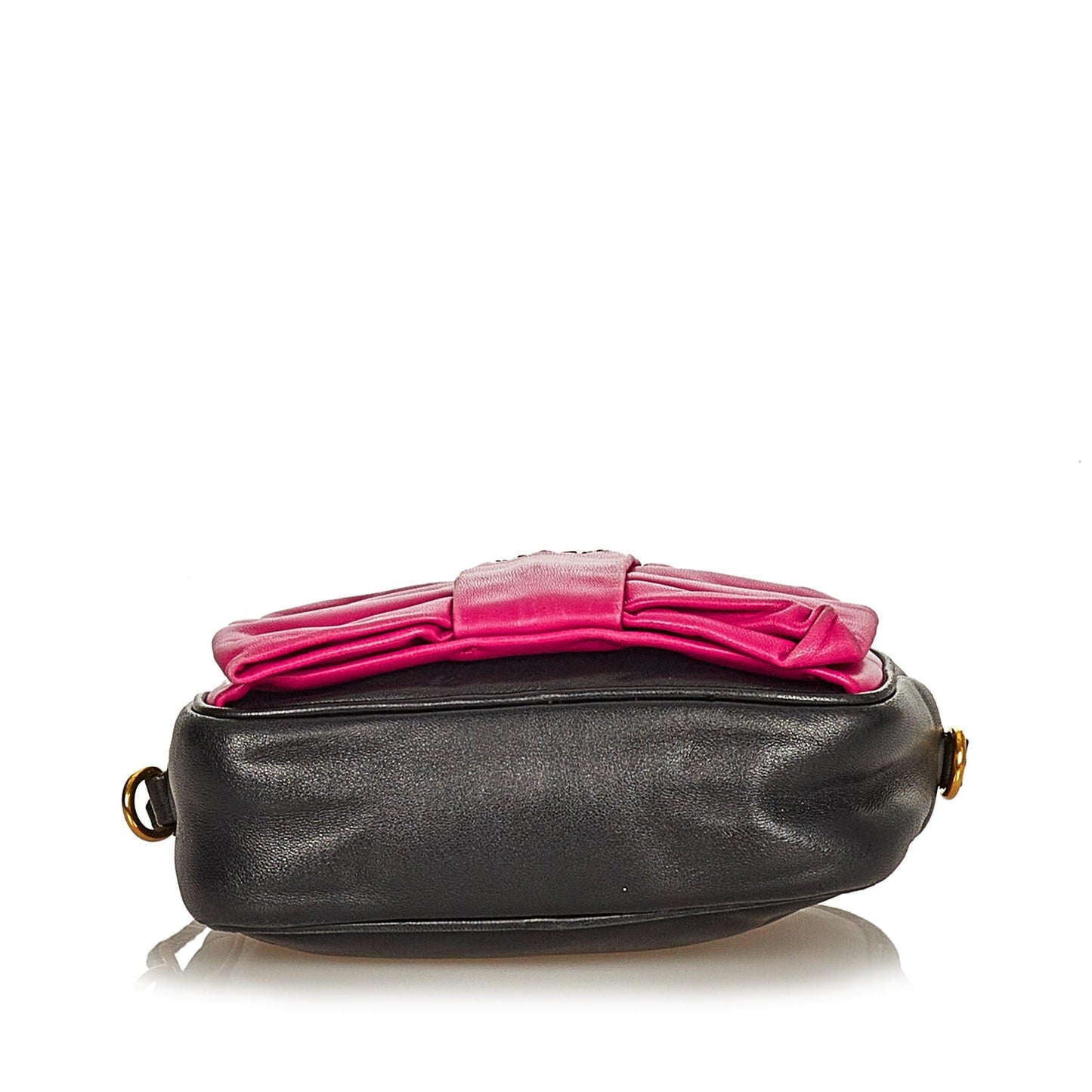 Prada Fiocco Bow Leather Crossbody Bag (SHG-25851)