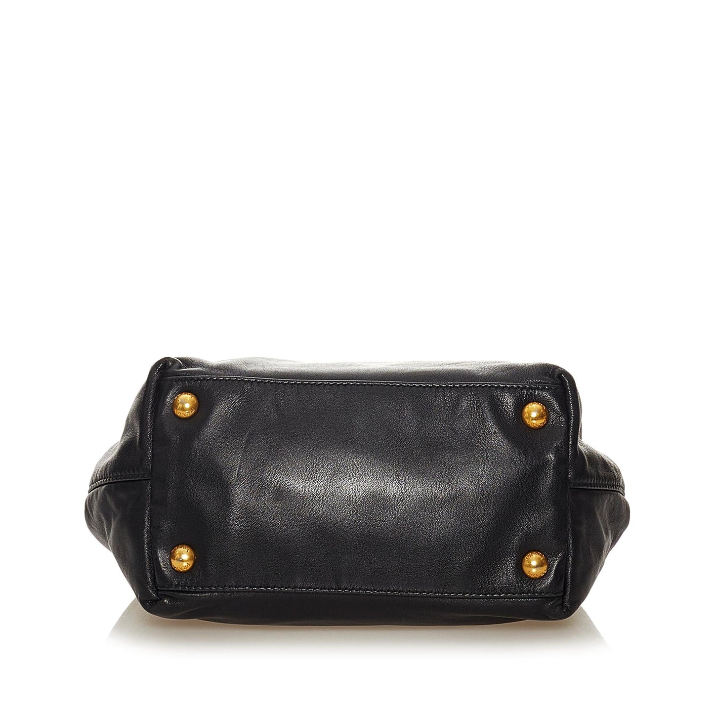 Prada Fiocco Bow Leather Satchel (SHG-27308)