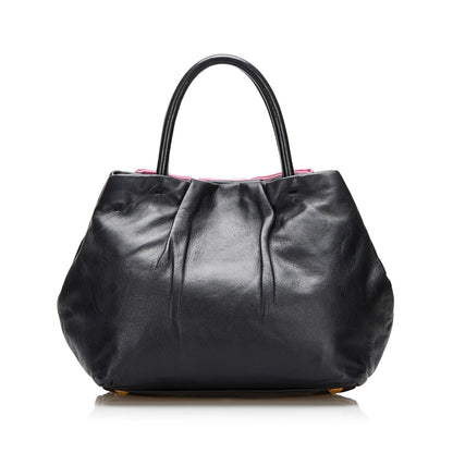 Prada Fiocco Bow Satchel (SHG-1XMdkd)