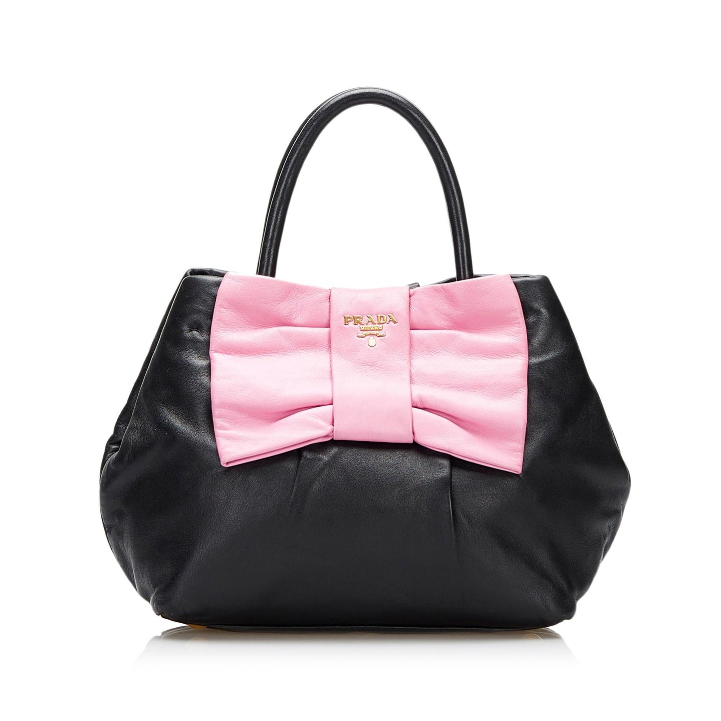 Prada Fiocco Bow Satchel (SHG-1XMdkd)