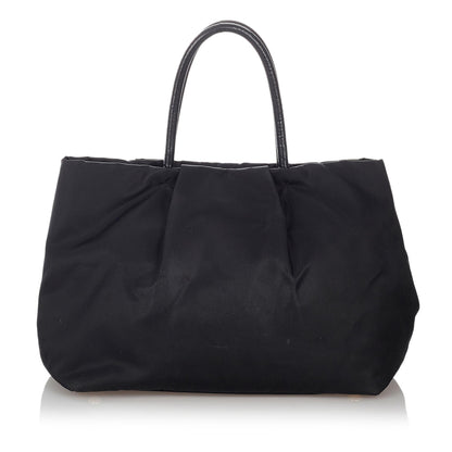 Prada Fiocco Bow Tessuto Handbag (SHG-27095)