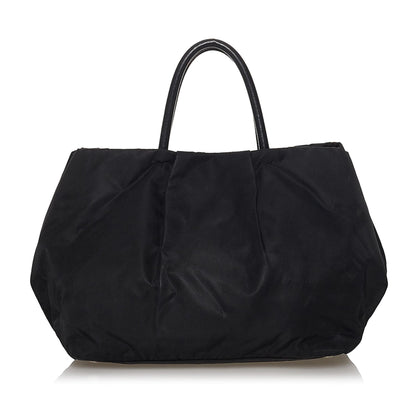 Prada Fiocco Bow Tessuto Handbag (SHG-30258)