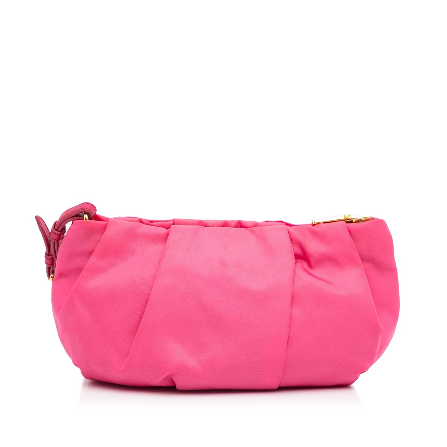 Prada Fiocco Bow Tessuto Pouch (SHG-JpaIej)