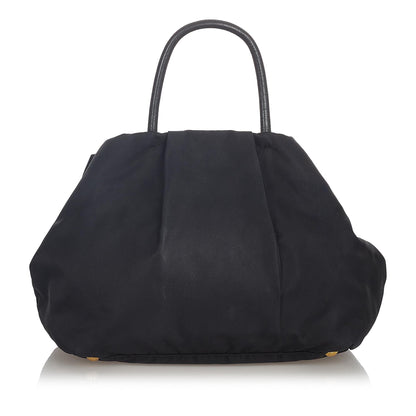 Prada Fiocco Bow Tessuto Tote Bag (SHG-23585)