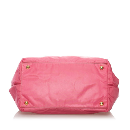 Prada Fiocco Bow Tessuto Tote Bag (SHG-32673)