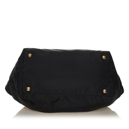 Prada Fiocco Bow Tessuto Tote Bag (SHG-34373)