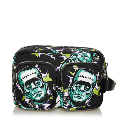 Prada Frankenstein Harness Belt Bag Printed Tessuto (SHG-35030)