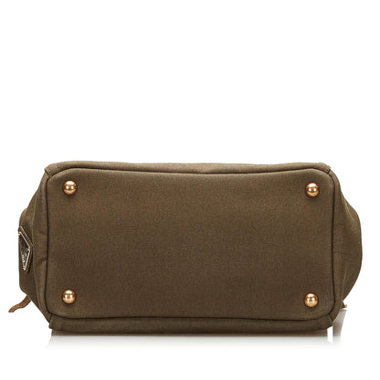Prada Fringed Canapa Handbag (SHG-35713)