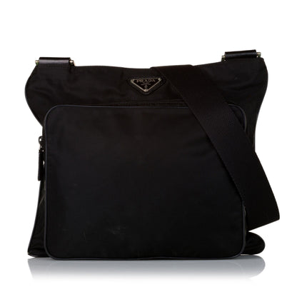 Prada Front Pocket Tessuto Messenger (SHG-35230)