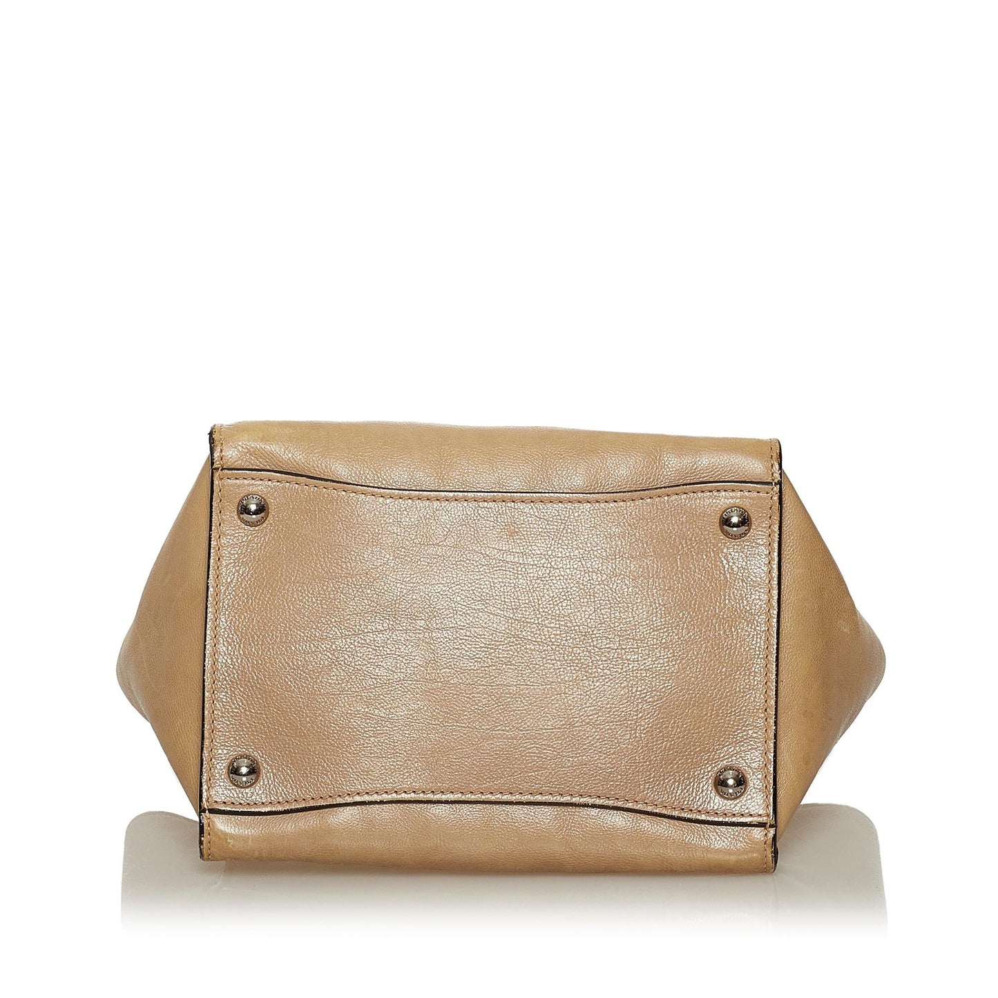 Prada Glace Calf Twin Pocket Leather Handbag (SHG-29047)