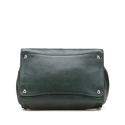 Prada Glace Calf Twin Pocket Satchel