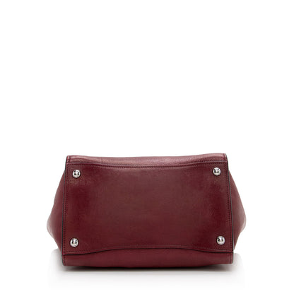 Prada Glace Calf Twin Pocket Tote (SHF-17182)