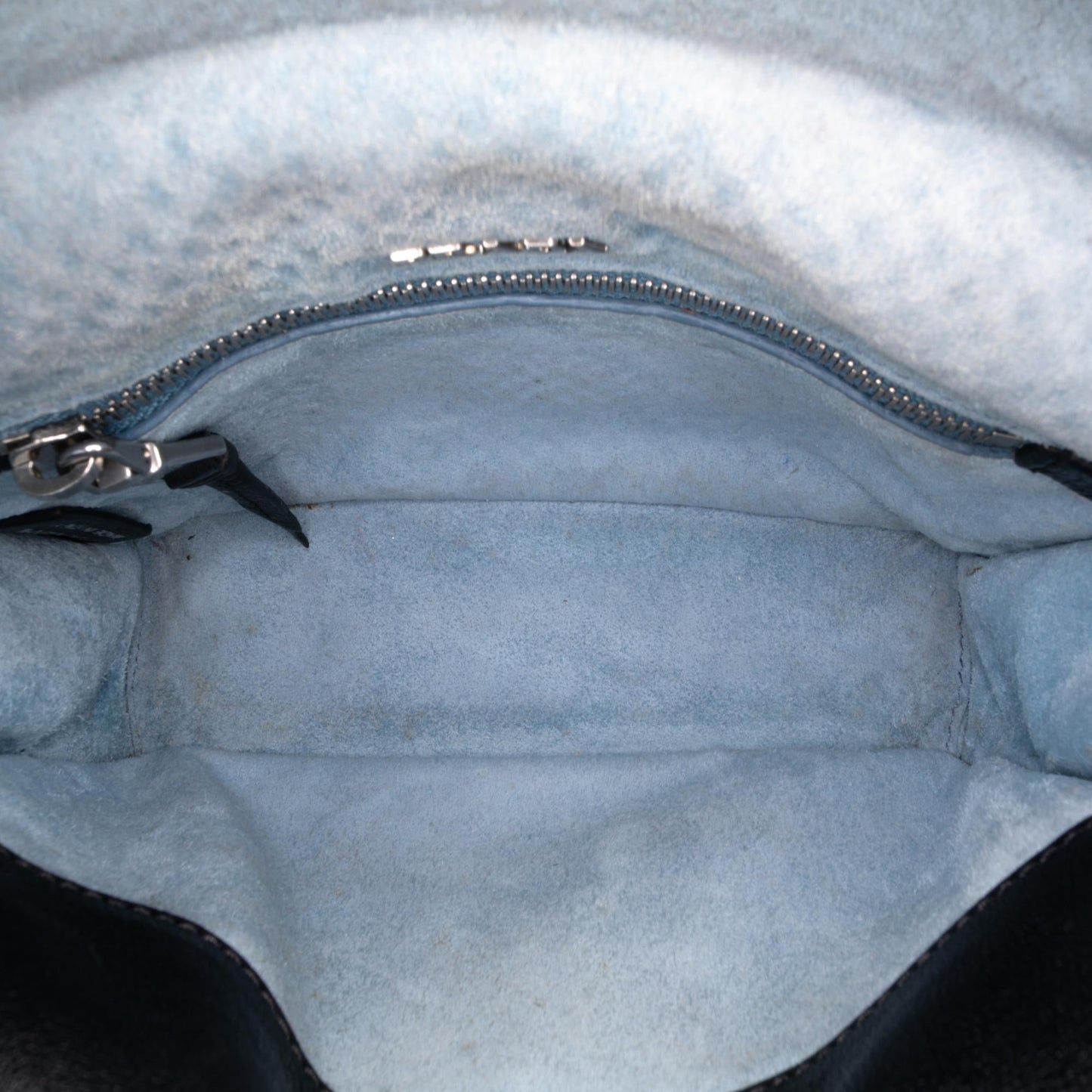 Prada Glace Calfskin Studded Etiquette Flap