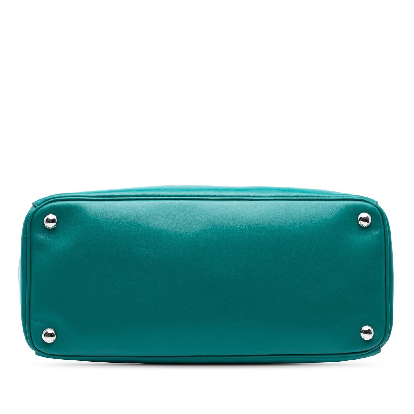 Prada Large City Calf Galleria Double Zip Satchel