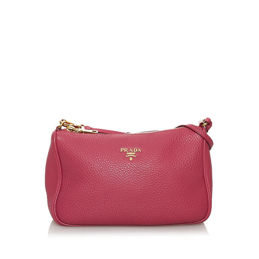 Prada Leather Baguette (SHG-30695)