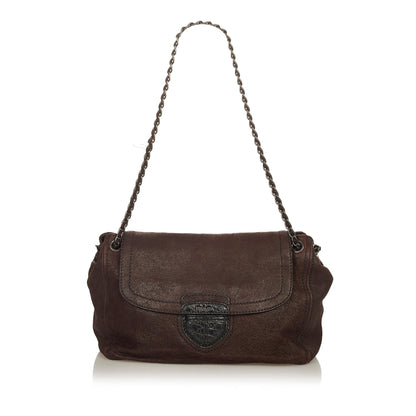 Prada Leather Chain Shoulder Bag (SHG-26594)