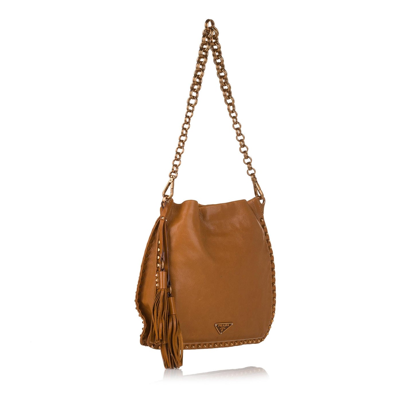 Prada Leather Chain Shoulder Bag (SHG-32011)
